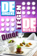 Jongens tegen de Meisjes Diner in Arnhem